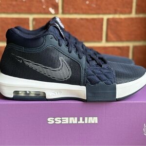 Nike Lebron Witness 8 Navy Blue White Mens New Sneakers Basketball Shoes